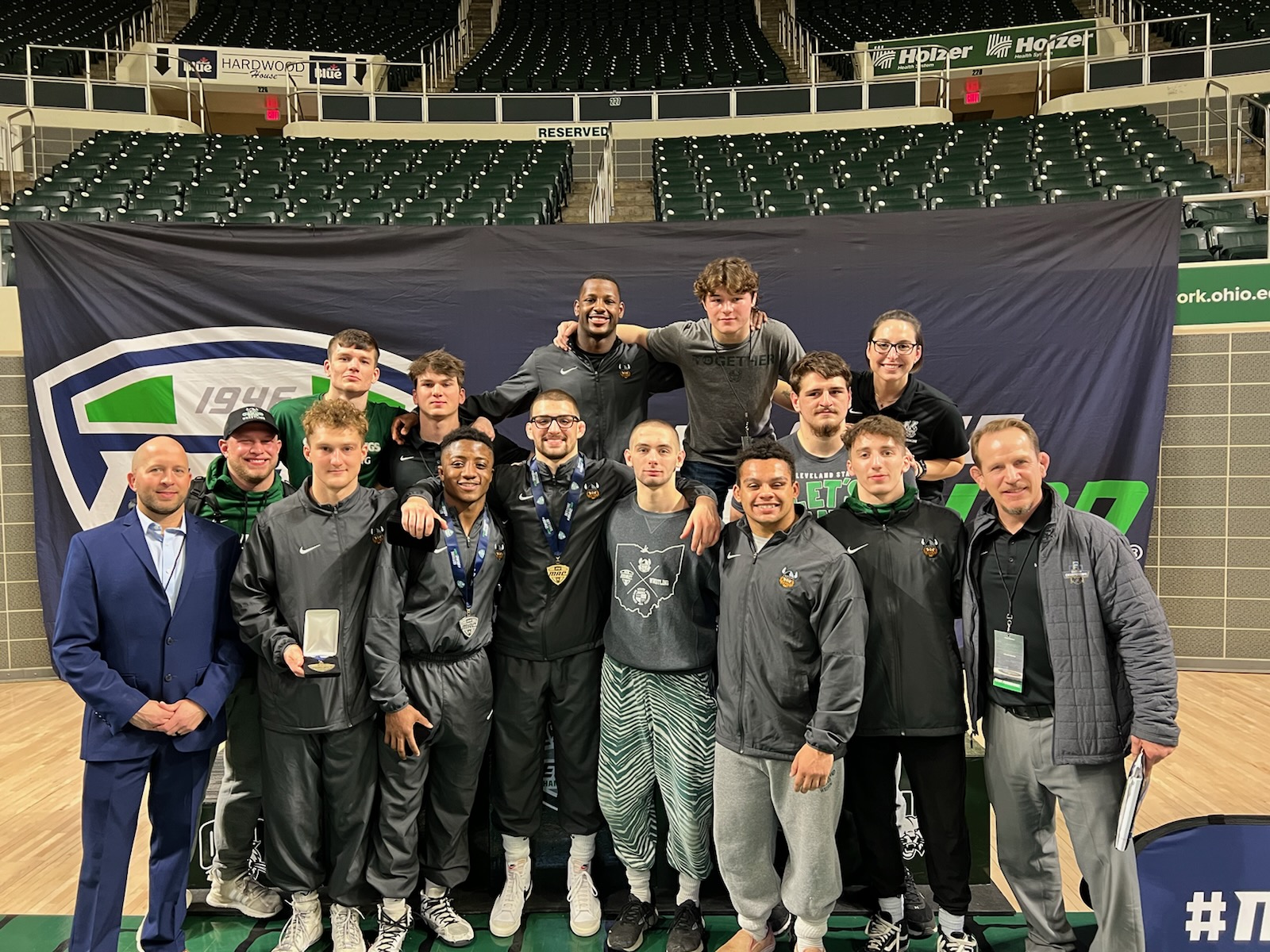 Smith Claims FirstEver MAC Championship for CSU Wrestling Cleveland